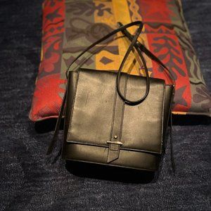 Cole Haan Black Leather Shoulder Bag, Mint Condition